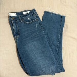 Sam Edelman Blue Ankle Cropped Jeans